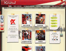 Tablet Screenshot of circuskristal.nl